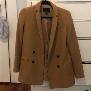 Banana Republic Wool Blend Camel Blazer